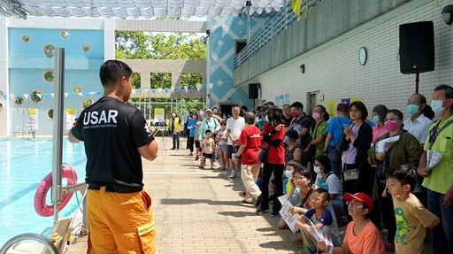 夏日安全放心玩！嘉市體育會辦防溺自救觀摩