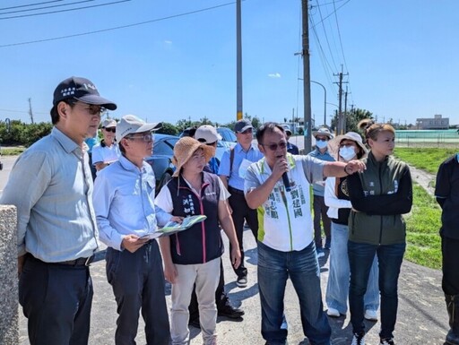 凱米颱風造成雲林淹水災情 劉建國督促水利署支持地方治理