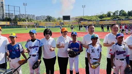 東森盃兩岸棒球邀請賽6日開幕 饒慶鈴受邀開球為活動再創高峰