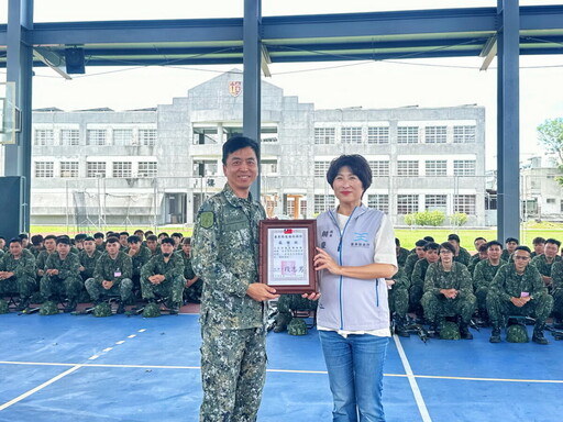 台東後備軍人教育召集訓練 饒慶鈴縣長感謝官兵衛國辛勞