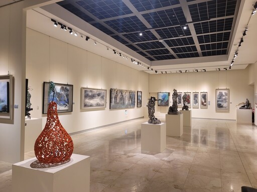 巨幅水墨大作《臺灣風物圖卷》 彰化縣立美術館展出