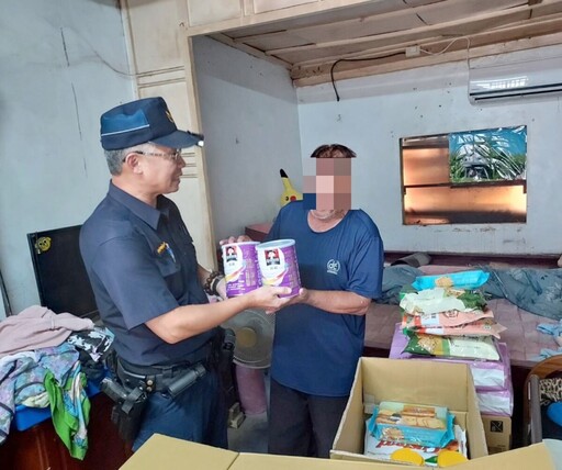 北港警轉介張榮發基金會扶助遭遇困境邊緣家庭