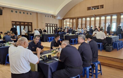 北港警聯合勤教移師慈濟園區 傳達茹素與環保概念