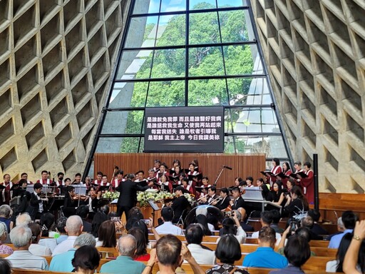 東海大學路思義教堂修復2年重啟 六十年古蹟風華再現