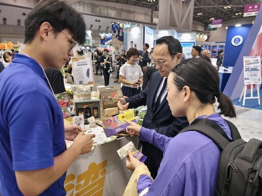 高雄一日農夫亮相東京旅展 農村魅力大放異彩