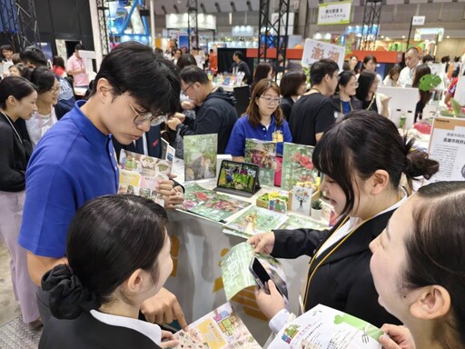 高雄一日農夫亮相東京旅展 農村魅力大放異彩