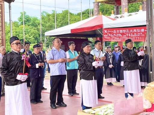 全國首創扶鸞暨祭孔大典結合節能宣導 東照山創新與傳統融合