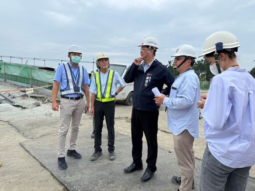 山陀兒颱風逼近 高市府楠梓產業園區與中油高煉廠土污整治工地全面巡檢