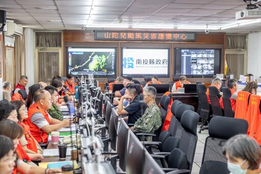 山陀兒晚間風雨加大 許淑華坐鎮災變中心提醒少外出