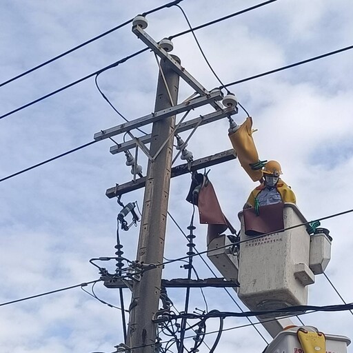 台電全台動員 力拼今晚林園汕尾養殖區復電