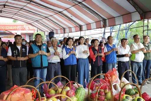 二崙鄉深坑社區溪王祭 感念新虎尾溪對詔安先民恩澤