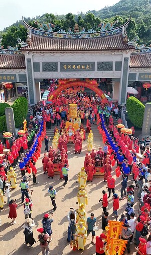 媽祖羽化升天1037周年金身巡安湄洲島 兩岸同胞同謁媽祖