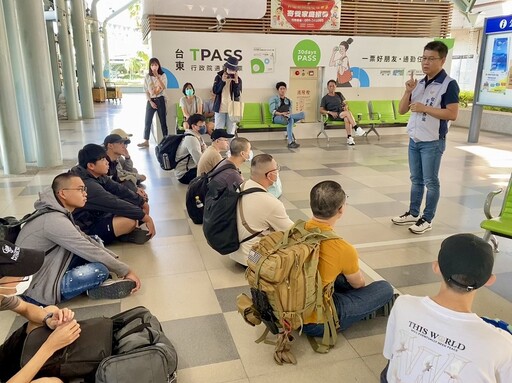 臺東縣補充兵役男入營 軍人服務站叮嚀祝福