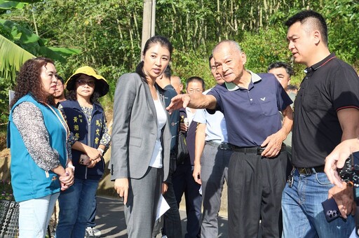 魚池、國姓、草屯會勘 許淑華簽核16件工程逾1800萬改善計畫