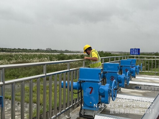 防範康芮颱風過境災害 水利署第一河川分署加強戒備