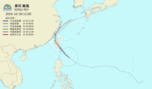 康芮防颱千萬別大意！卓揆、內政部長緊繃坐鎮中央災變中心