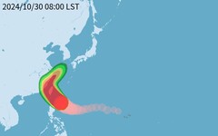 康芮已登陸預計今31日20時彰化雲林附近出海 強風豪雨勿外出