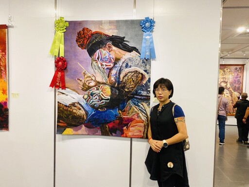 神乎其技的拼布藝術國際發光 周秀惠師生拼布聯展北港展出