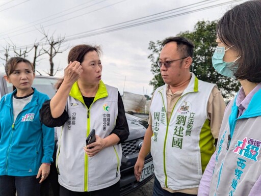 康芮強颱雲林水稻受災嚴重 劉建國要求立即啟動水稻保險