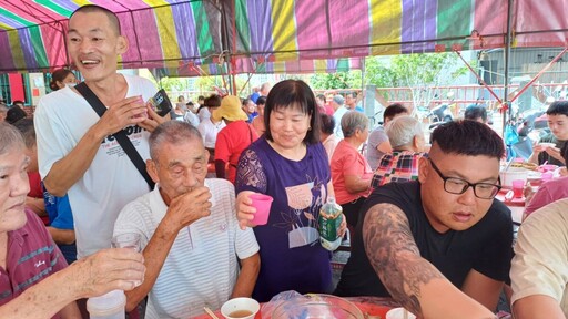 美濃和興庒客家完福祭典 平安宴鄉親嗨翻