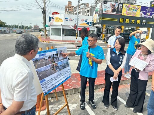 會勘改善大埤斗南斗六市4處人行道 立委許宇甄爭取經費超過1.2億