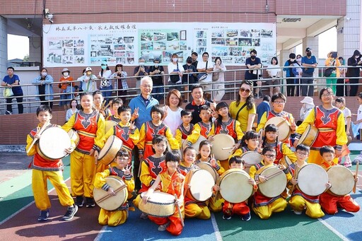 林森傳承迎85永續淨零愛+1 黃敏惠攜三代林森人慶林森國小85周年