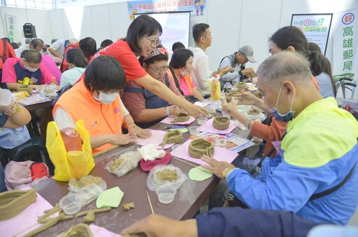 高雄郵局樂齡運動登場 健康講座×陶藝手作展現郵愛永續精神