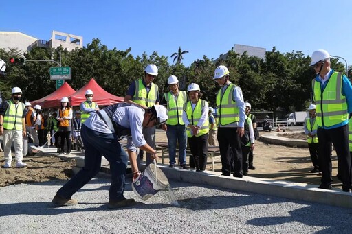 黃敏惠視察市地重劃工程進度 新生路年底開放通車