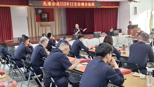 守護治安不遺餘力 北港警友主任謝政峯頒獎鼓勵