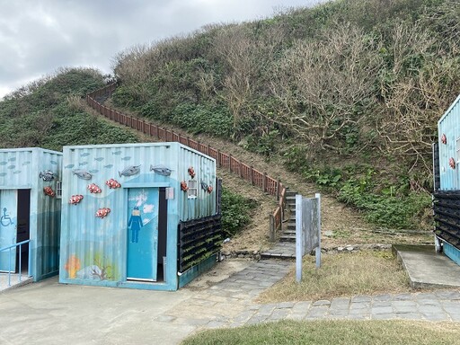 智慧監控雨撲滿 海科館65高地公廁再建置