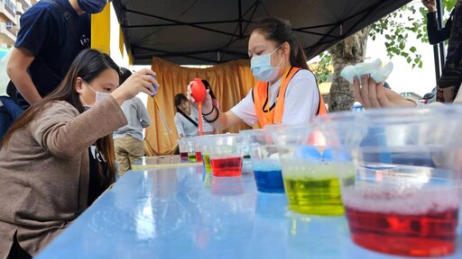 東吳附幼園遊會 科學教育寓教於樂親子同樂嗨翻