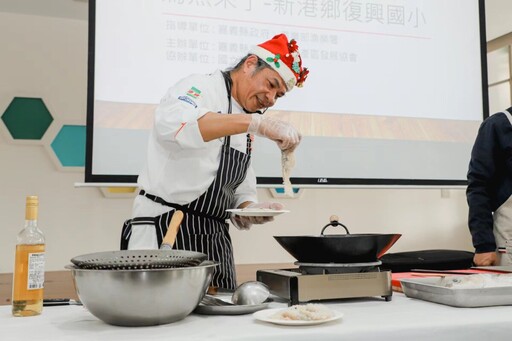 義縣政府推動校園食魚教育 學童烹飪烏魚料理