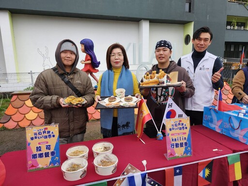 宜蘭市114年元旦升旗典禮送好禮 陳美玲邀市民共享美食