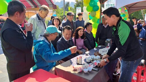 嘉縣阿里山高山茶113年度冬季優良茶頒獎 最大贏家高帝園邱詩富