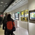 臺灣詩人畫家張韻明中友藝廊展出「破墨磨新」個展