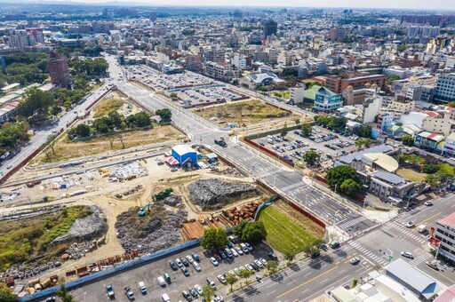 建國二村復興新村地區市地重劃工程 首發新生路通車