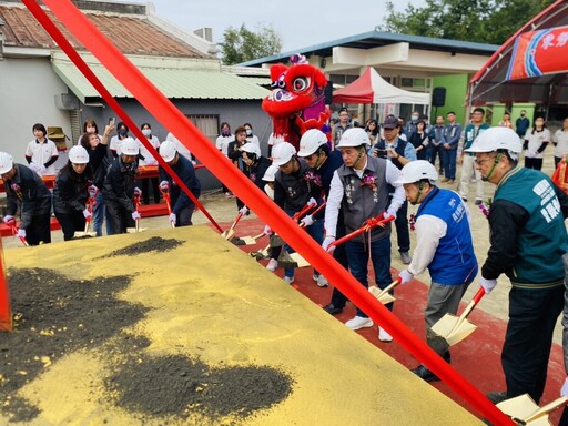 總經費五千六百多萬 東勢老人文康活動中心開工動土