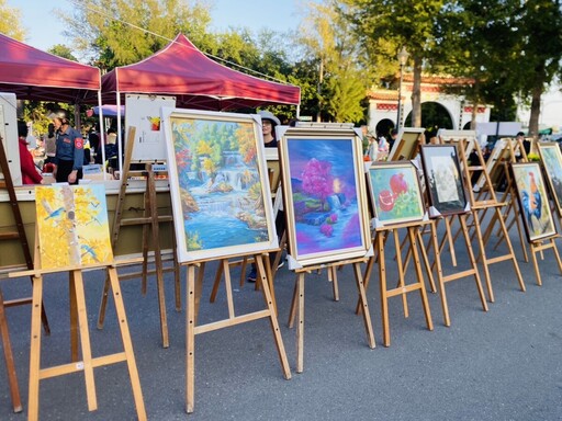 海線社區大學期末成果展 張麗善鼓勵民眾終身學習