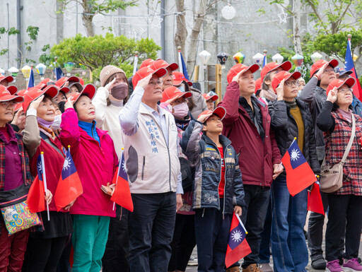 吉猩高照迎新年！臺東縣鹿野鄉114年元旦升旗典禮