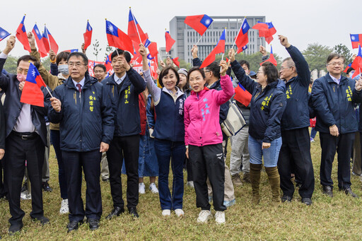 元旦升旗典禮 黃偉哲：走過臺南400新年開啟新篇章