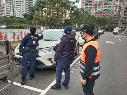 高市所高效科技執法 查獲偽造車牌累犯！