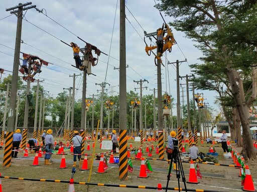 台電第57屆技能競賽高雄登場 1,255名同場爭鋒32項挑戰