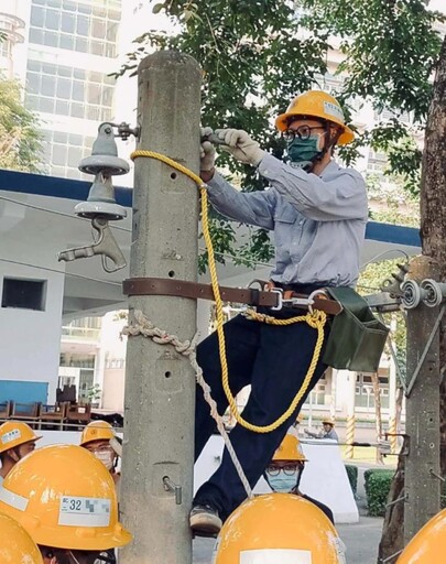 台電第57屆技能競賽高雄登場 1,255名同場爭鋒32項挑戰