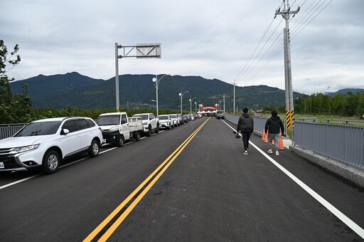 打造臺東安全便捷交通環境 雲南路瓶頸段道路拓寬工程通車