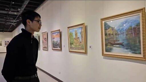 彩繪人生畫展在朴子梅嶺美術館開幕