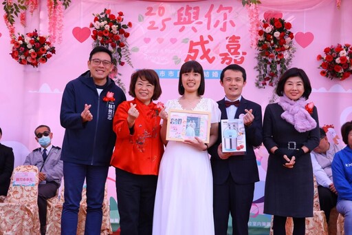 2025與你成嘉 嘉市集團結婚34對佳偶許下百年之約