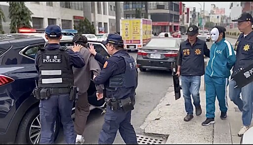 蒙面俠搶劫！岡山警大陣仗防搶演練超逼真