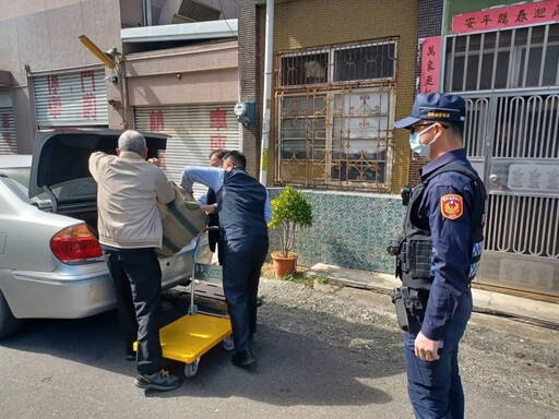 大額提款警察護鈔 金融安全民眾安心