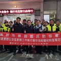 加強重要節日安全維護工作 林園警分局與民防中隊慰勞轄區協勤民力