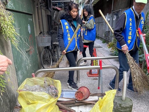 永春里 x 台灣快樂之道協會 歲末清潔幸福社區